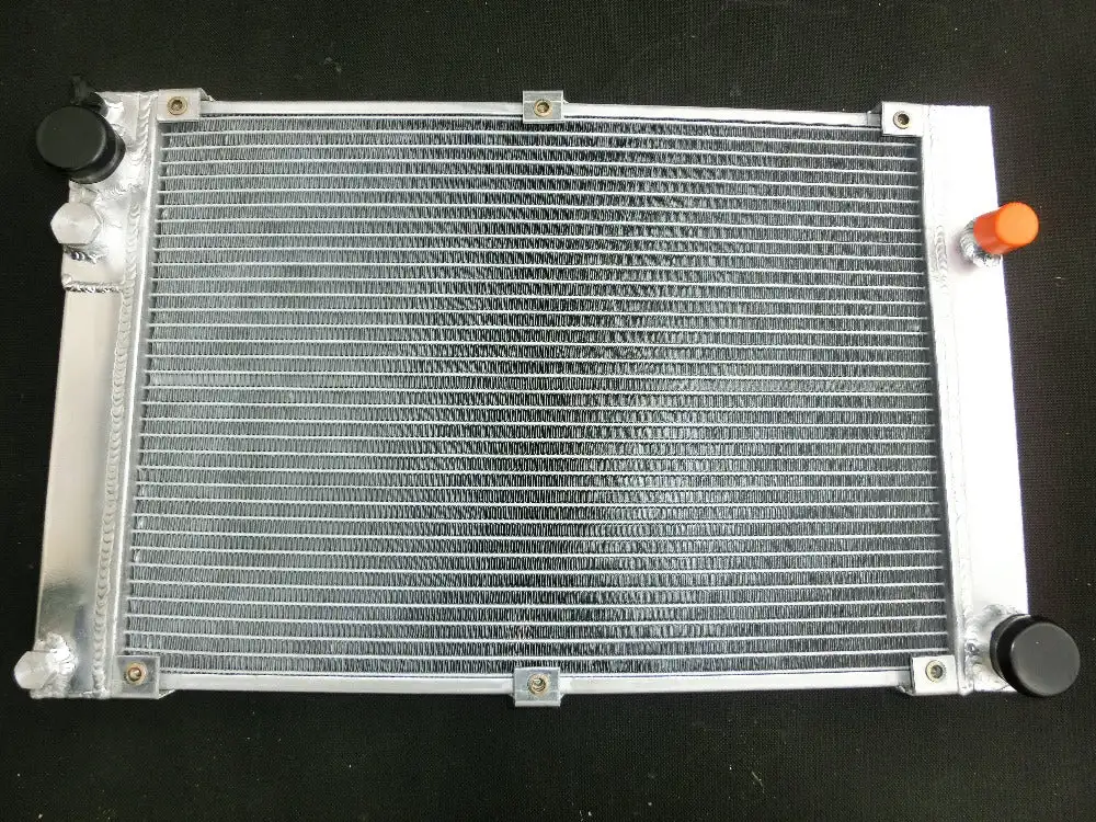 2 Row Aluminum Radiator aluminum radiator for 1983-1988 PORSCHE 944 & 1987 1988 924S 2.5L/2.7L Manual only (NO TURBO and S2)1984 1985 1986