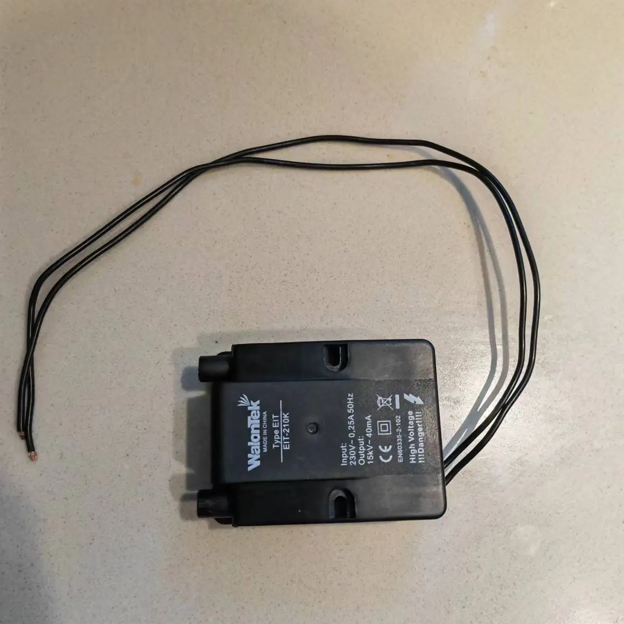 Ignition Transformer for Fuel Burner 230V Input 15KV Output WalonTek EIT-210K