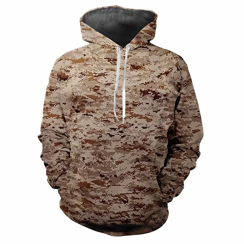 thumbnail image 1 of Sudadera con capucha con estampado 3D de jungla para hombre, sudadera con patrón de camuflaje, sudadera informal de gran tamaño para deportes al aire libre, sudaderas con capucha de camuflaje para niñ, 1 of 5