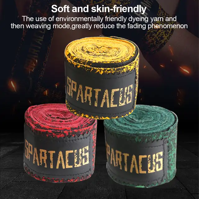 1 Pair 3M 5M High Quality Professional Stretch Cotton Taekwondo Handbag Muay Thai Gloves Hand Protector Punch Boxing Bandage 6