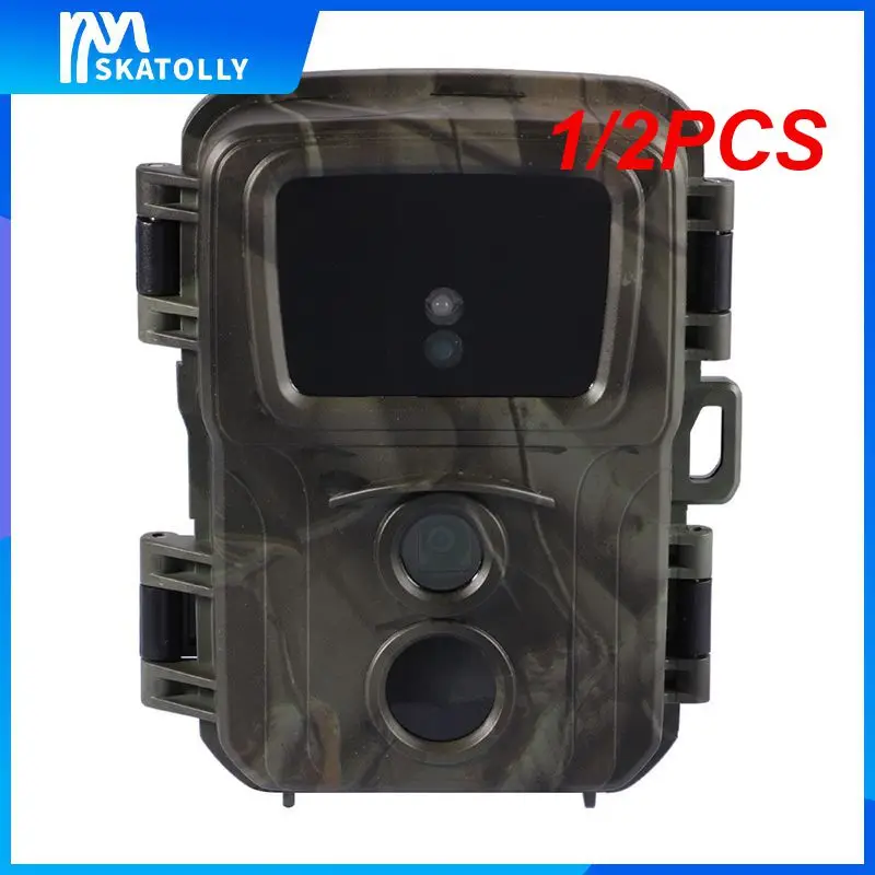 

1/2PCS Mini Trail Hunting Camera Wild Hunter Cam Mini600 20MP 1080P Wildlife Animal Cameras Night Vision Photo Traps