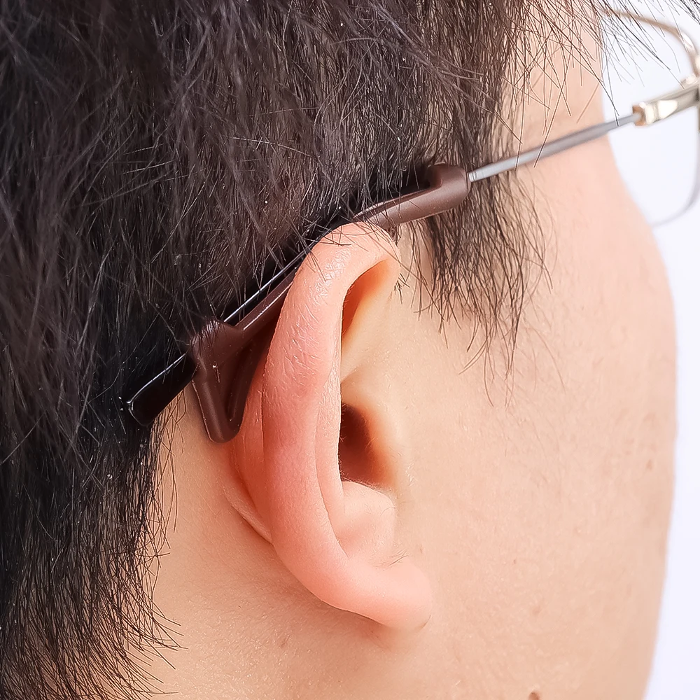 Anti-slip Soft Silicone Temple Tips