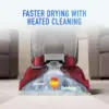 PowerScrub Deluxe Carpet Cleaner Machine for Carpet and Upholstery, Deep Cleaning Carpet Shampooer Machine with Multi-Purpose To 3