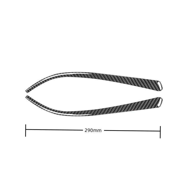 For BMW 3 Series GT F30 F34 2013- Accessories Carbon Fiber Modified Car Rearview Mirror Decorative Strip Trim Cover Stickers
