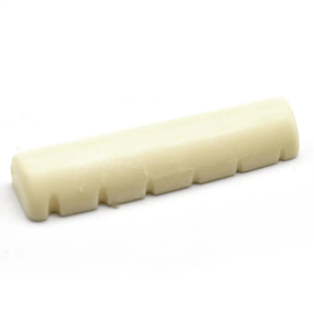 Acoustic Guitar Bridge Nut Saddle Plastic Guitar Saddle Parts & Accessories 10pcs for Folk