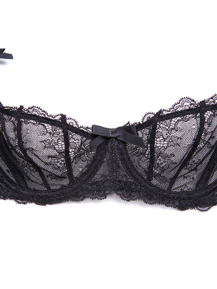 sexy lace 5 pcs bras+garters+panties+thongs+stockings underwear