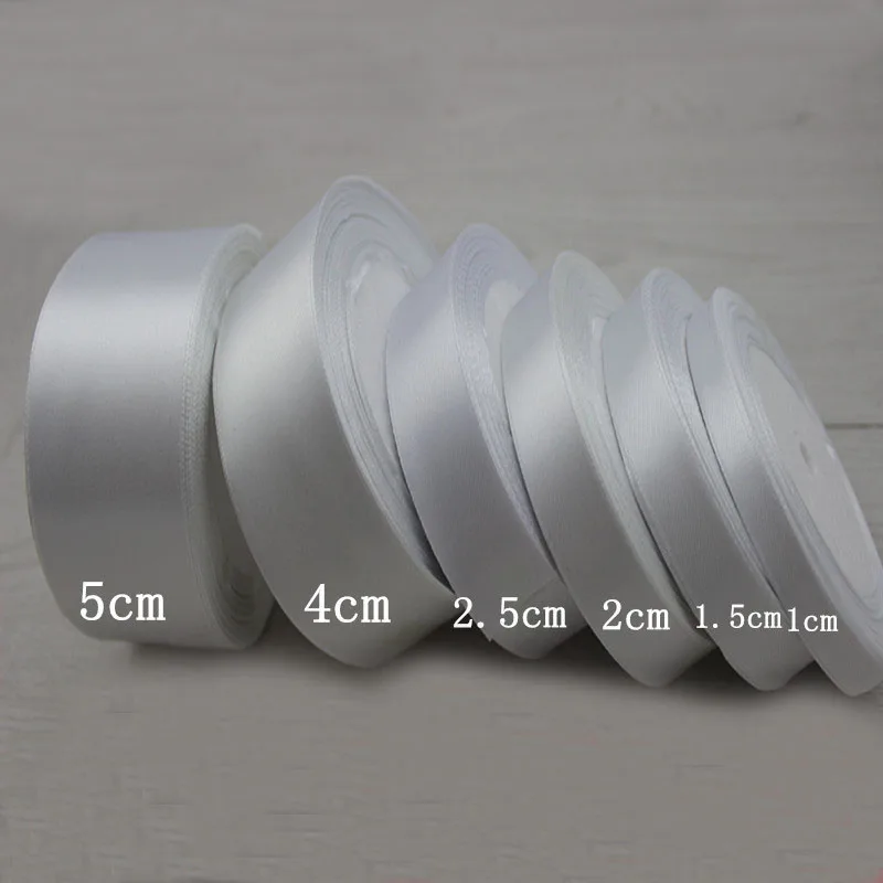 Satin Ribbon for DIY Crafts - Assorted Widths