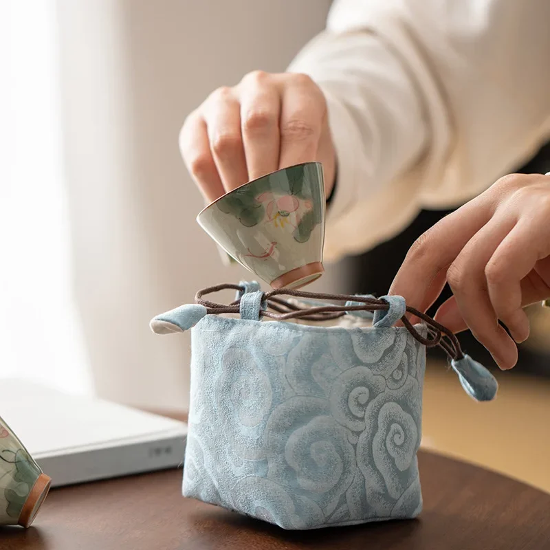 Handmade Ceramic Tea Cup Set - طقم فنجان شاي سيرام...