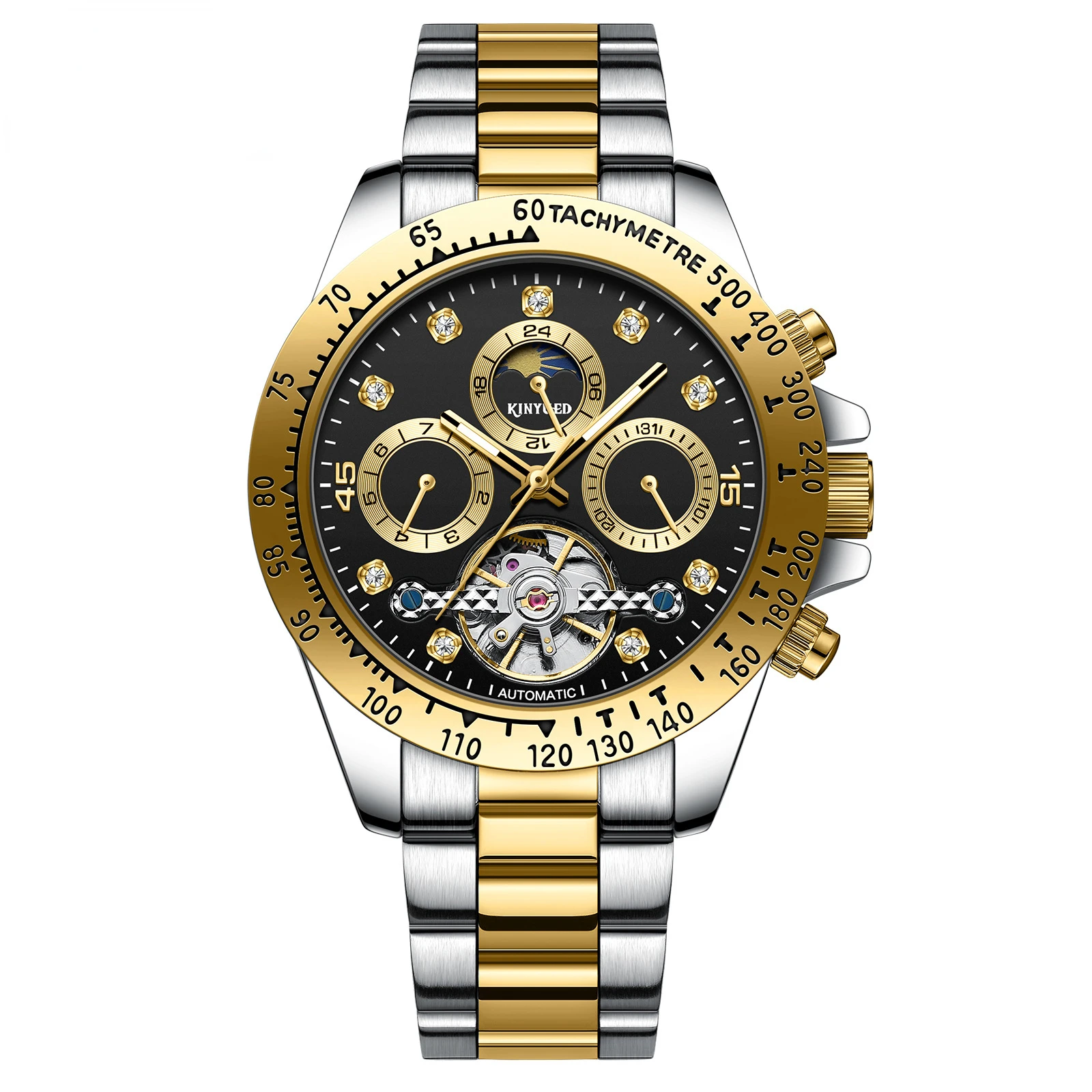 Free Shipping Mechanical Automatic Winding Fashion Wrist Wristwatch Watch For Men Young Man Watches Machine Classic Luxury