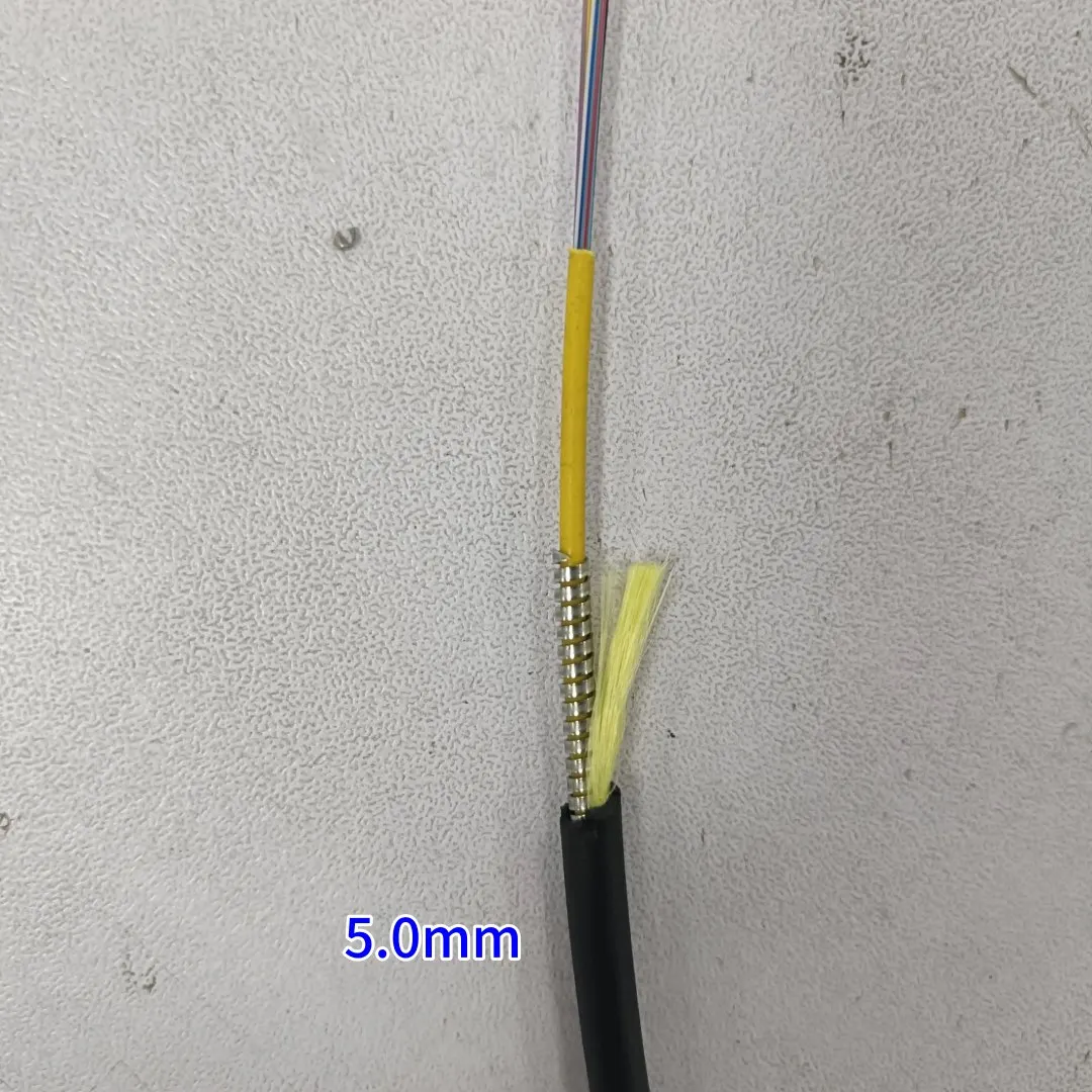 아머드 패치코드 MPO OM3 TPU MTP, 12 코어, 40m-120m, 80m, 50m, 100m, 12C 타입 B MM, 12 섬유 광섬유 점퍼, 야외 ftth elink