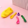 Balloon Powered Boat With 3 Balloons Boat Race Toy For Kids Bath Toys Funny Balloon Boat Racers Outdoor Pool Party Toys Gifts 2