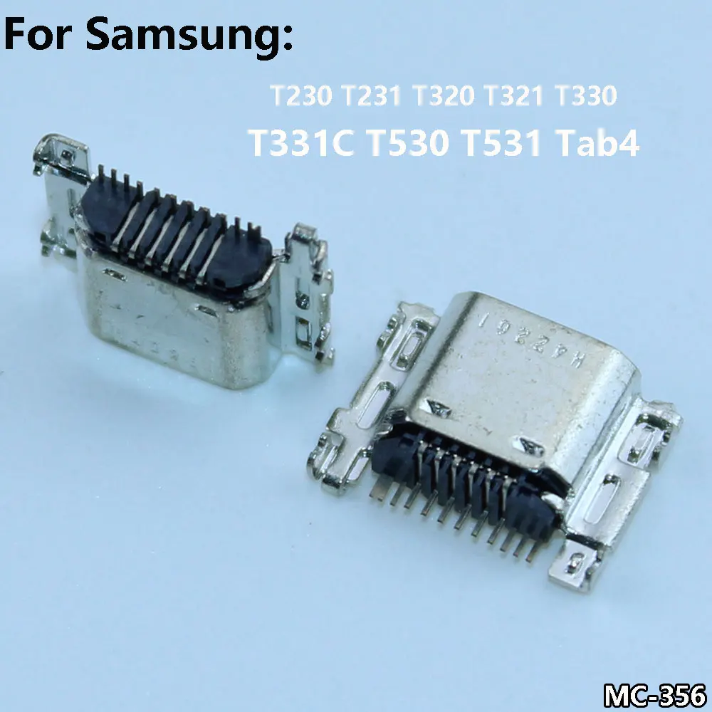 

For Samsung T230 T231 T320 T321 T330 T331C T530 T531 Tab4 charging port connector High quality Micro USB socket Mini USB Jack