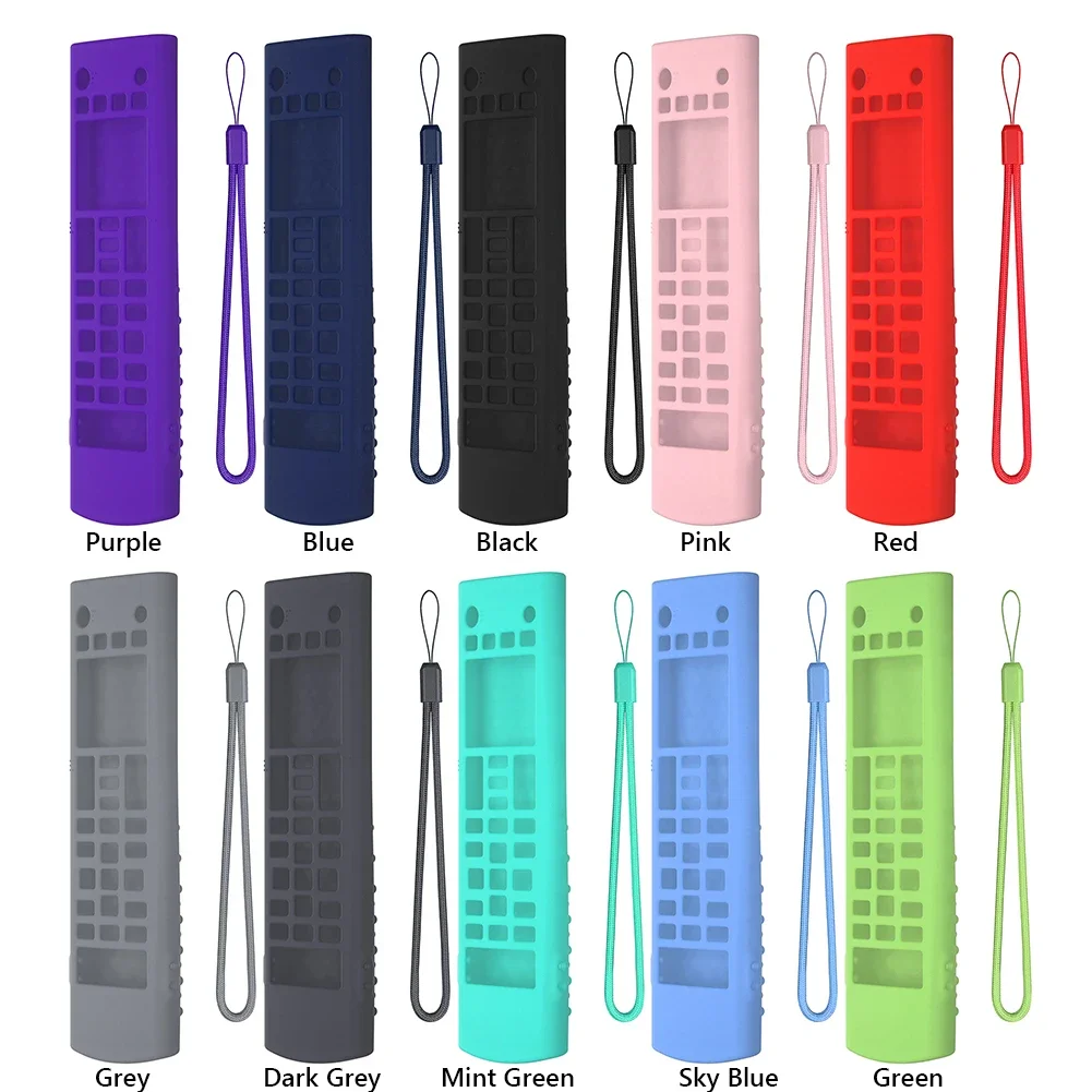Silicone Protective Case Anti-slip Silicone Case Protective Cover Shockproof TV Remote Control Case for LG-TV-Remote AKB75095307