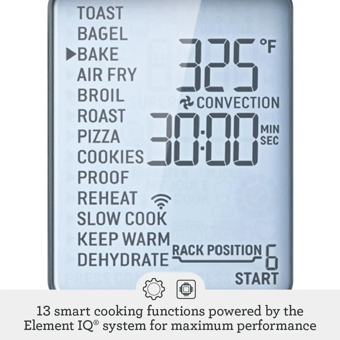 the Joule Oven Air Fryer Pro, Smart Oven, Small Electric Countertop Oven, Air Fryer Toaster Oven Combo, BOV950BSS 4