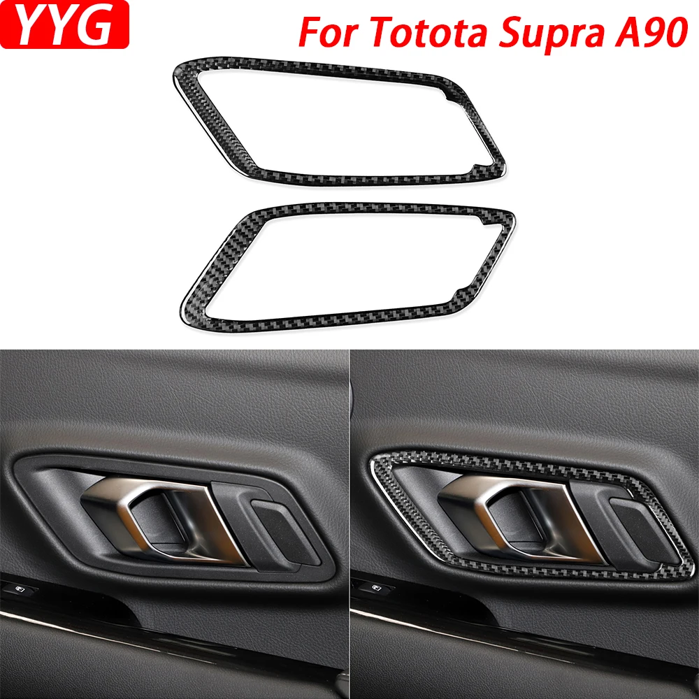 

Внутренняя ручка из углеродного волокна для Toyota Supra A90 2019-2022