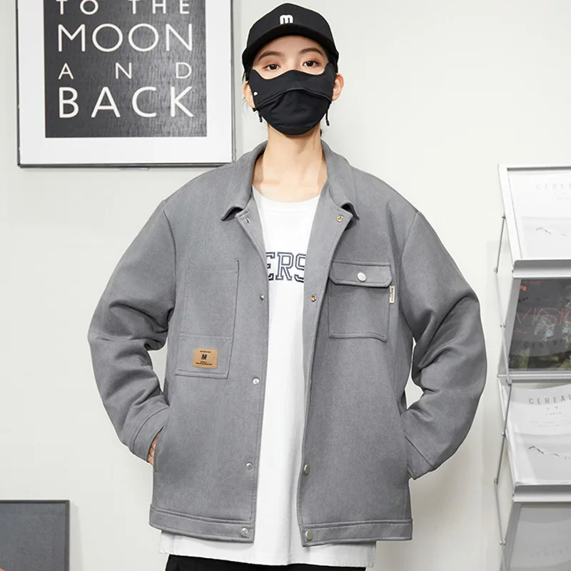 (8XL Large Size) Jacket Men's Autumn And Winter New Casual Jacket Coat