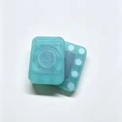 Magnetic EDC Push Slider Fidget Toy - Premium Stress Relief Gadget (Light green)