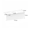Acrylic Comb Holder Organizer Storage Shelf Clear Transparent Wall-Mounted Hair Brushes Rack Bathroom Accessories Home Shelves 6