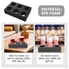 Disposable Cup Carrier Holder Drink Tray Takeout Coffee Trays Beverage Delivery Holders Out Take Packing Go Carry Drinks 5