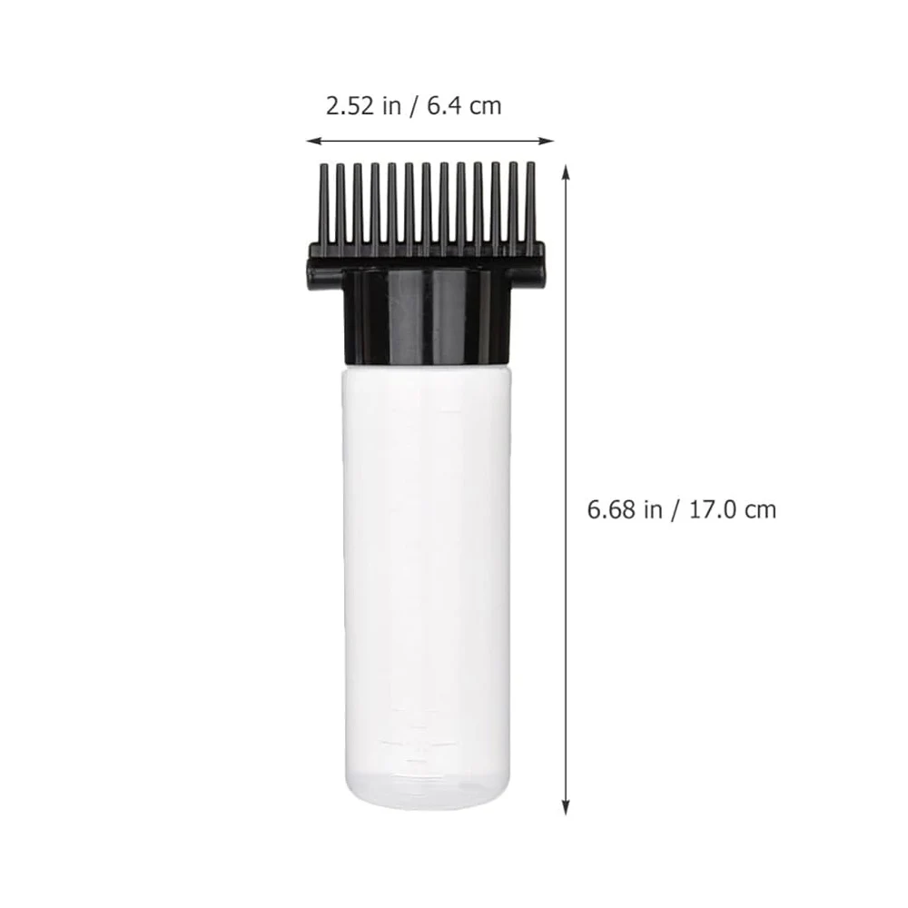 Hair Dye Bottle Shampoo Hair Coloring Dyestuff Applicator with Comb Teeth hair dye applicator bottle hair dyeing bottle hair dye bottle