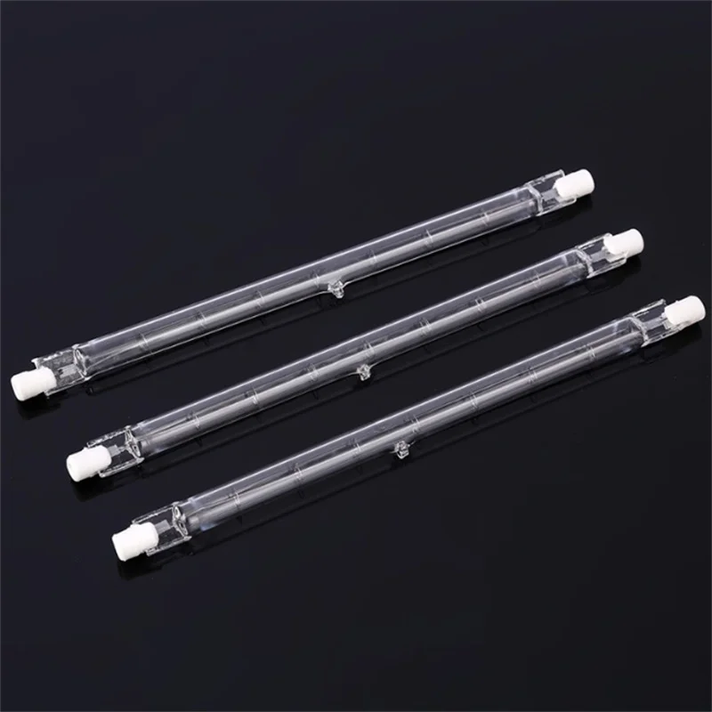 대량 팩 5/10개 J118 LED 유리 튜브 COB 전구 100W-400W 고출력 콘 램프 할로겐 대체품 도매용
