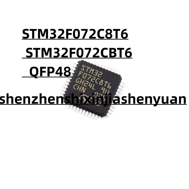 

5pcs/Lot New origina STM32F072C8T6 STM32F072CBT6 QFP48