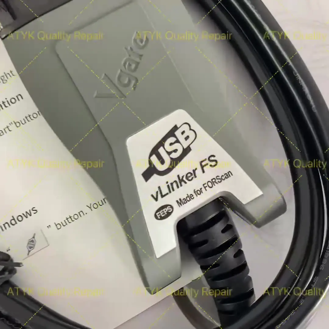 Vgate vLinker FS ELM327 для F-ord FORScan HS MS CAN ELM 327 OBD2 Автомобильный диагностический сканер