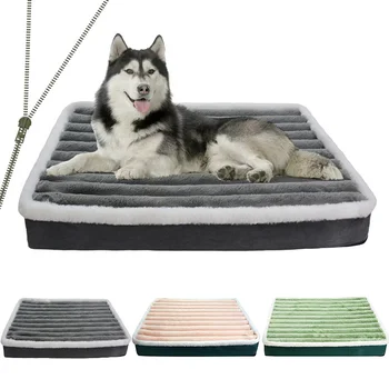 Dog Bed Mat with Zipper Removable Pet Mattress for Dog Sleeping Mat Washable Dog Mattress Pet Pad Cushion for Small Medium Pet 1