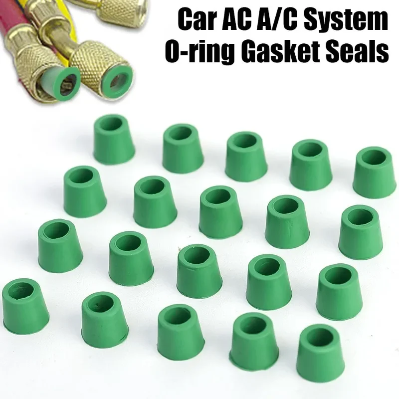 Car Sealing O-rings Auto Air Conditioning Pipeline Maintenance Sealing Gasket AC A/C System O-shaped Rubber Seals Ring Gaskets