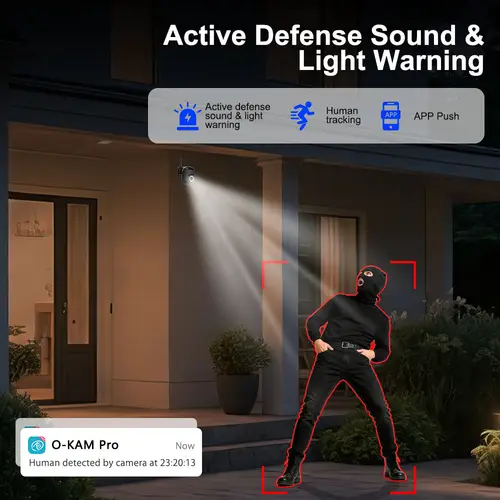 SZSINOCAM WIFI Camera Auto Tracking Two Way Audio PTZ Outdoor Wifi Surveillance Camera Security Protection Cameras Smart Home - Image 4