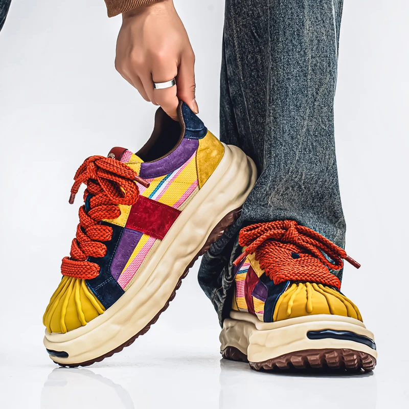 靴男性スニーカー男性カジュアルメンズシューズ tenis 高級靴