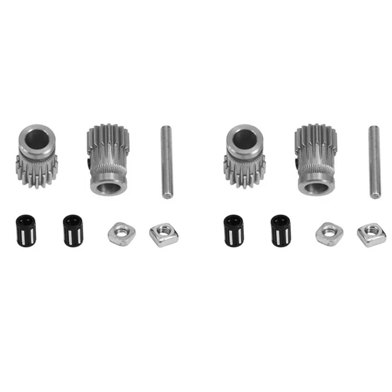 2X 3D Printer MK3 Drive Gear Extruder Dual Gears Kit Extrusion Wheel for Prusa I3 MK2 MK2S |