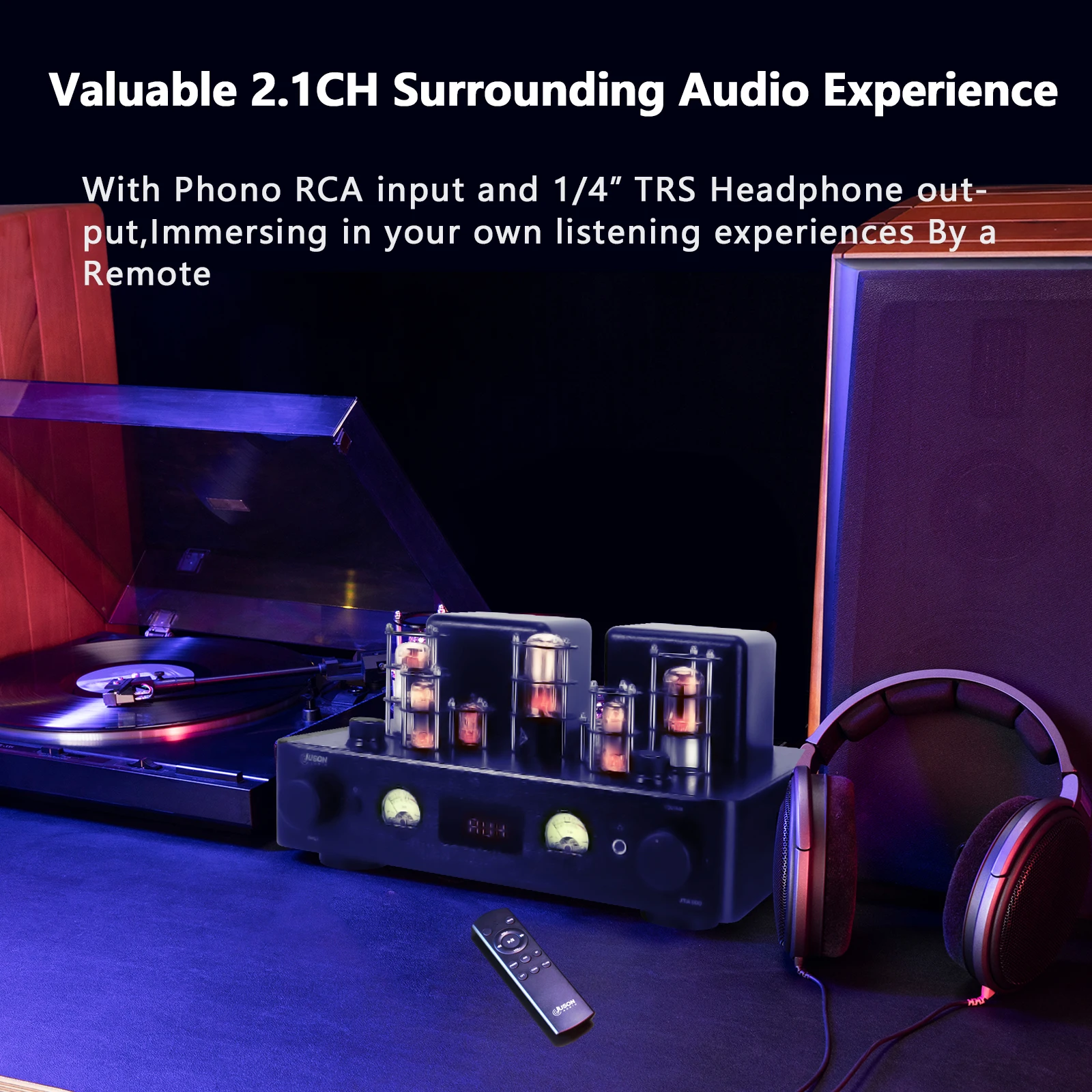 Juson Audio JTA100 アップグレードされた 200WRMS 統合ハイブリッド