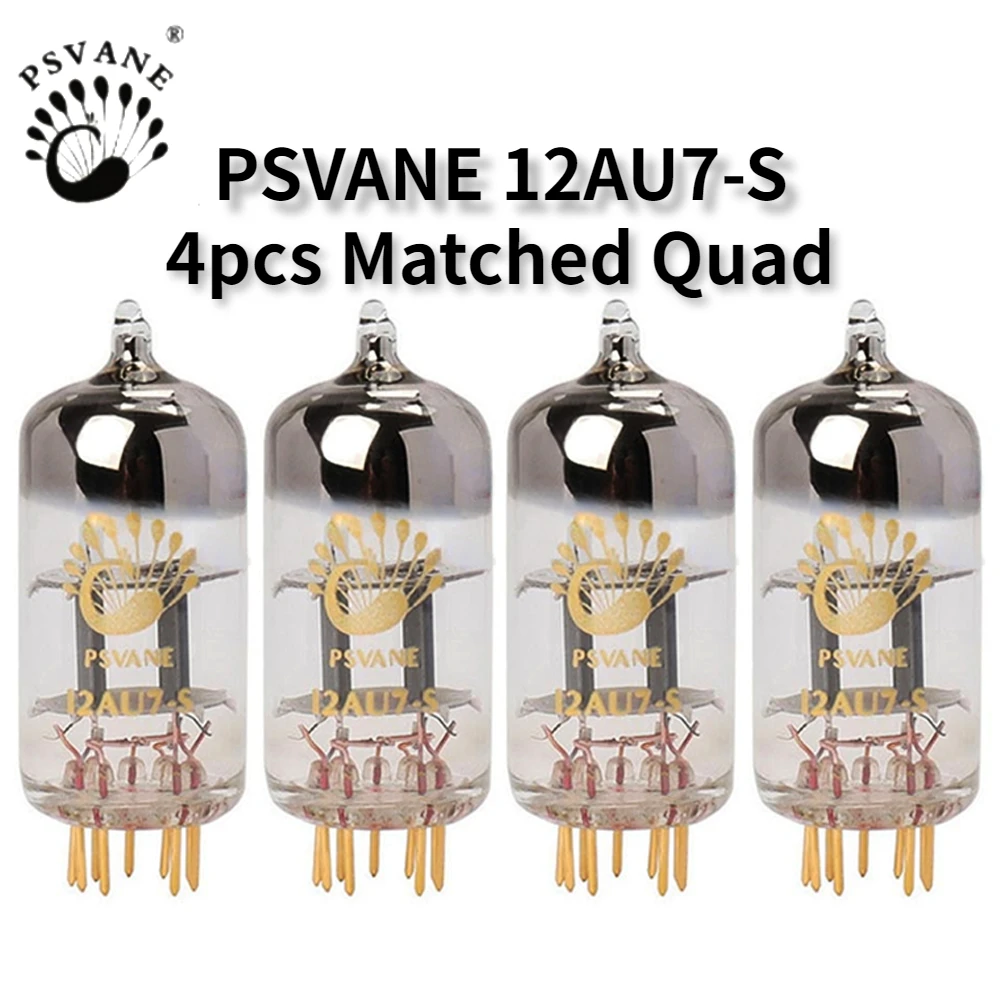 PSVANE Vacuum Tube ECC83 12AX7 12AU7 ECC82 ECC81 12AT7 EL84 Electronic Precision Matching Amplifier High Fidelity Matched Quad 2