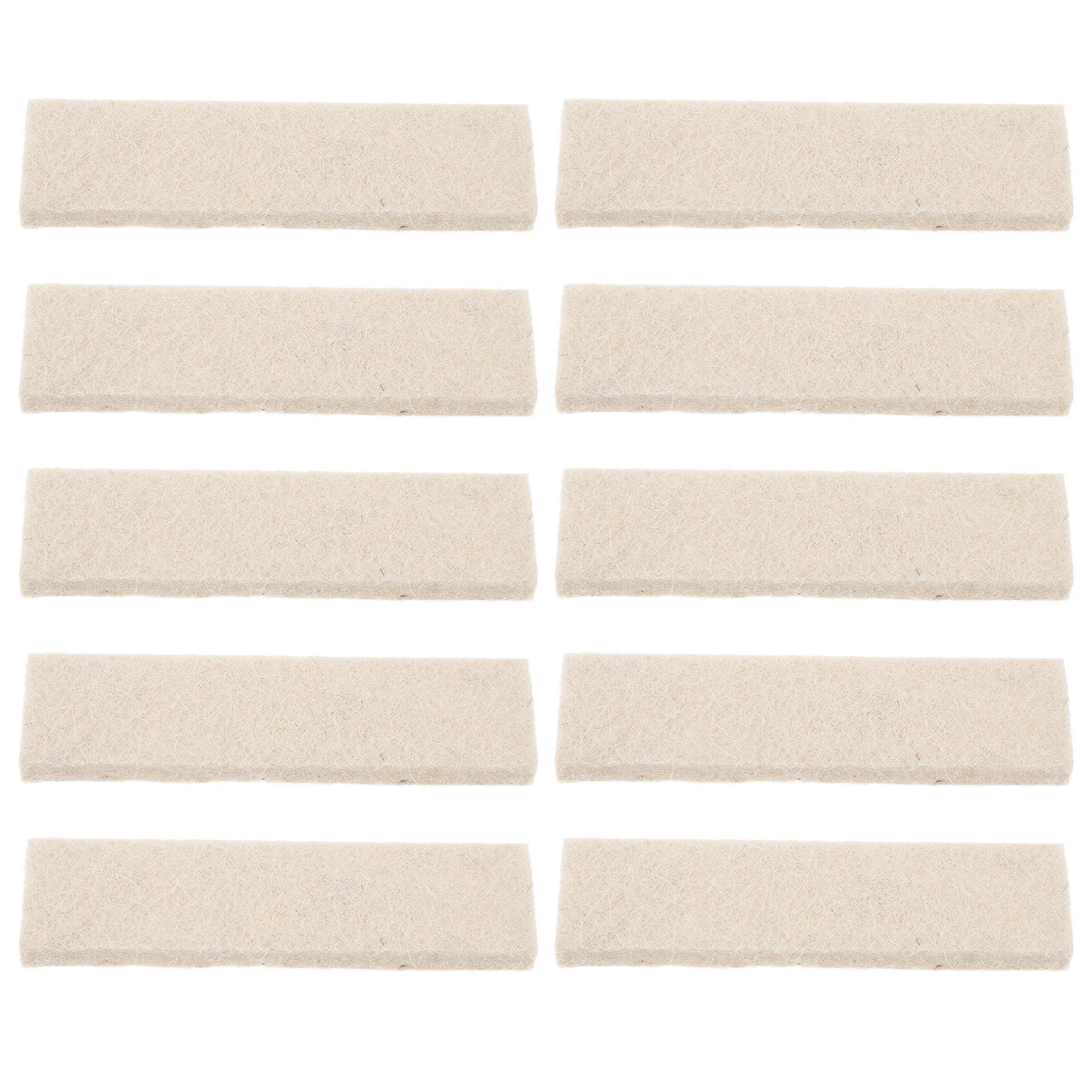 

10 Pcs Felt Brake Pads Exercise Bike Supplies Braking for Gym Brakes Bikes Indoor Fitness Block Mats Sports Discs