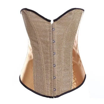 Women's Bustiers Corsets Glitter Corset Vintage Lace Up Bustier Sparkly Corselet Party Night Outfits Clubbing Carnival Costumes 1