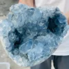 Natural Blue Celestite Geode Quartz Crystal Mineral Specimen Healing 5