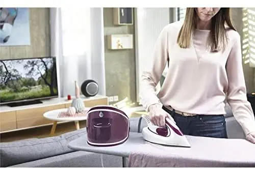 tefal steam generator iron purple