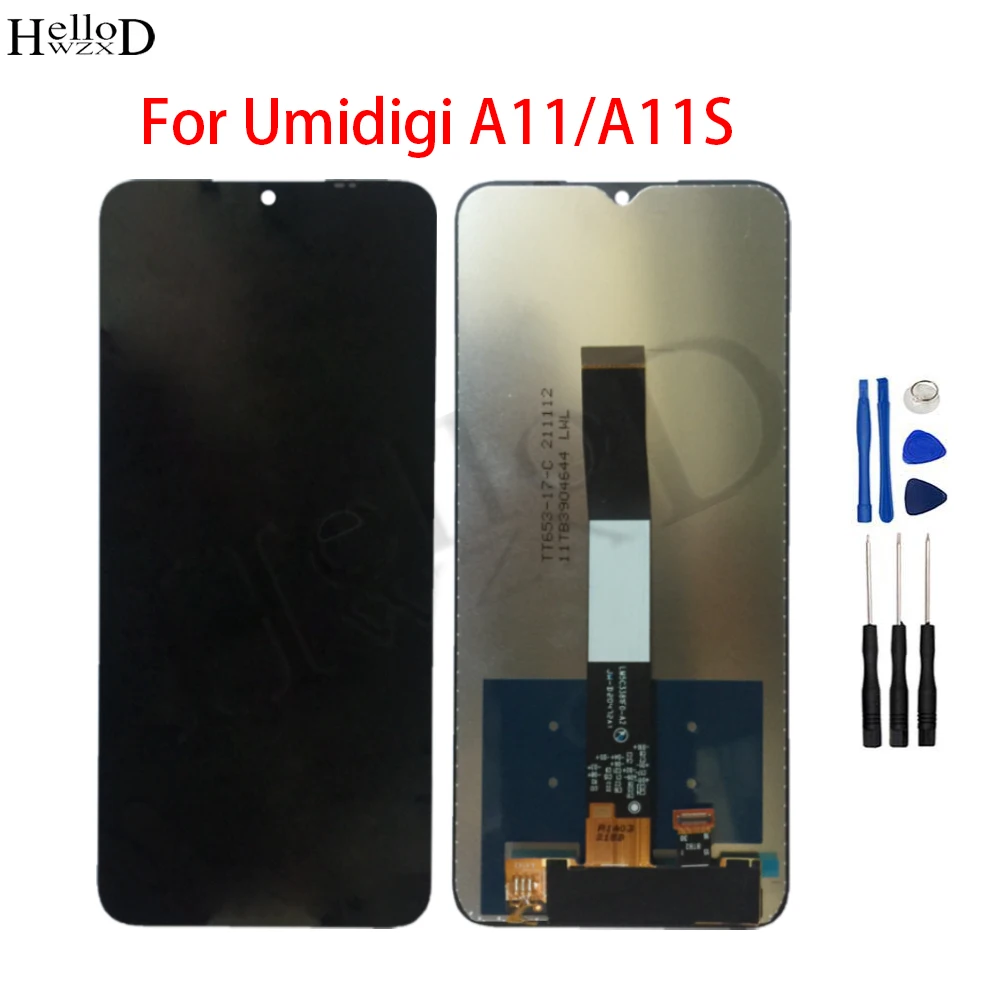 

6.53'' Mobile LCD Display For Umidigi A11 A11S Touch Screen And LCD Display Lens Sensor Digitizer Assemble Panel Front Tools