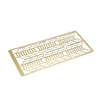1Set Simulated Model Ship Etching Ladder 1:72 1:100 1:150 1:200 Brass Etched Sheet Micro Stairs for Remote Control Boat Assembly 1