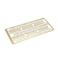 1Set Simulated Model Ship Etching Ladder 1:72 1:100 1:150 1:200 Brass Etched Sheet Micro Stairs for Remote Control Boat Assembly 1