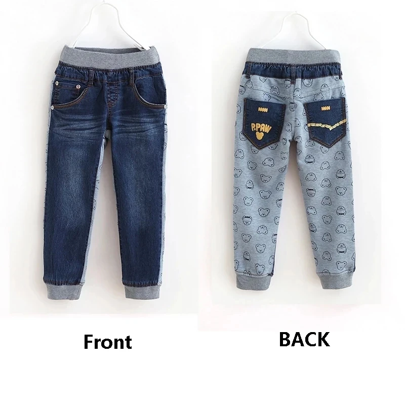 Girls Shorts Baby Letter Printed Denim Short Pants 2 To 8 Years Old Kids Jeans Spring Summer New Children's Clothing