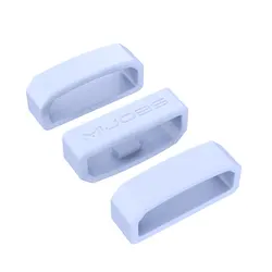 Set of 3 Rubber Retaining Rings for Fitness Tracker Wristbands (Rock ash)