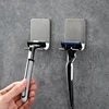 1PC Razor Holder 304 Stainless Steel Men Shaving Shaver Razor Stand Shelf Shaving Razor Storage Rack Bathroom Hook Organizer 3