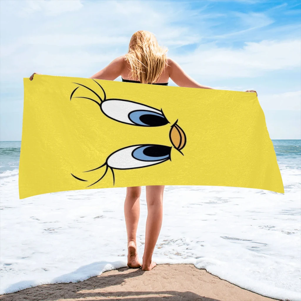 Animal Beach Towel Poncho Summer Bathing Towels Cover-ups Quick Dry Sand Free Yoga Spa Gym Pool