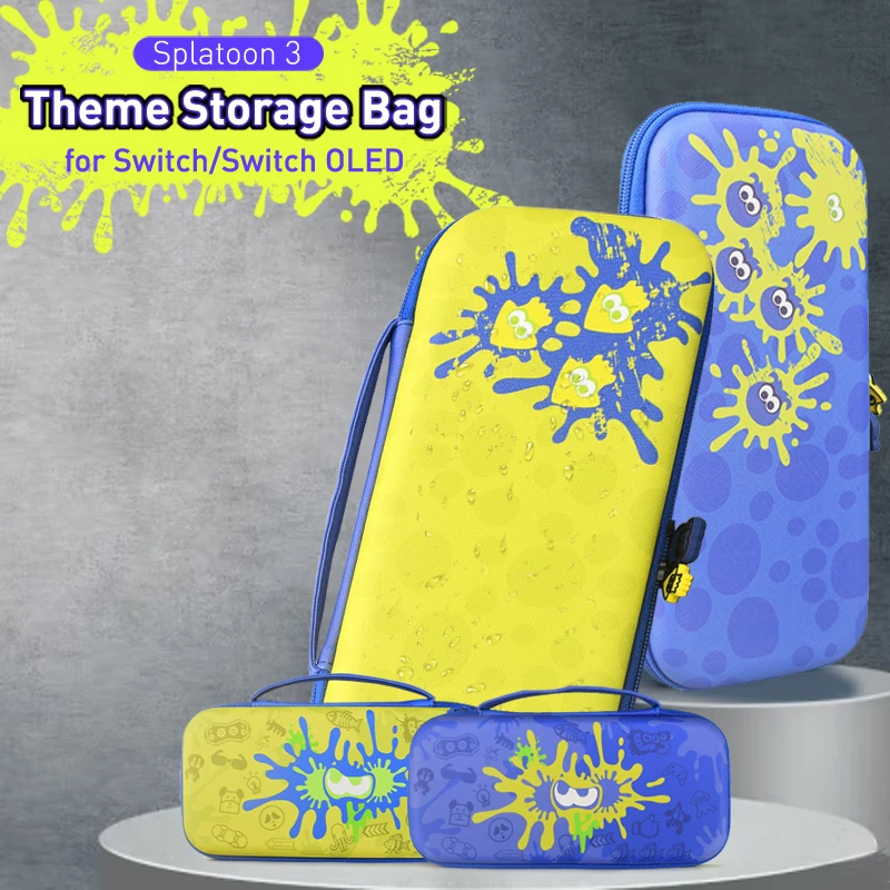 2022 Custodia In Stile Splatoon Per Nintendo Switch Custodia Portatile Oled Ns Switch Console Accessori Per Giochi