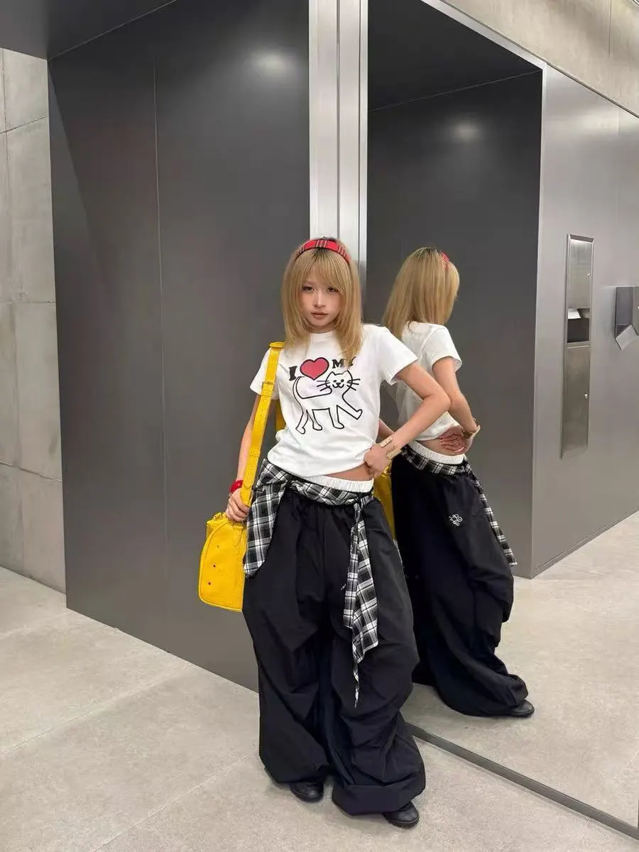 Patched Cargo Pants - Grunge Aesthetic photo review