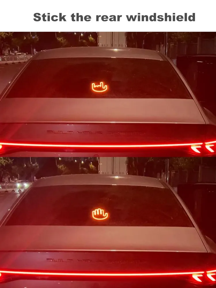 Señal De Mano LED Para Auto: ¡Expresa Tus Emociones En La Carretera!