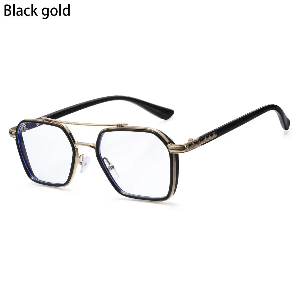 Enhanced Comfort Polygon Eyewear with UV and Blue Light Protection