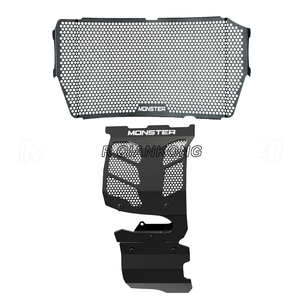 

For Ducati Monster 821 2013-2020 2019 2018 Monster821 Motorcycle Radiator Guard Grille Cover Protector Engine housing protection